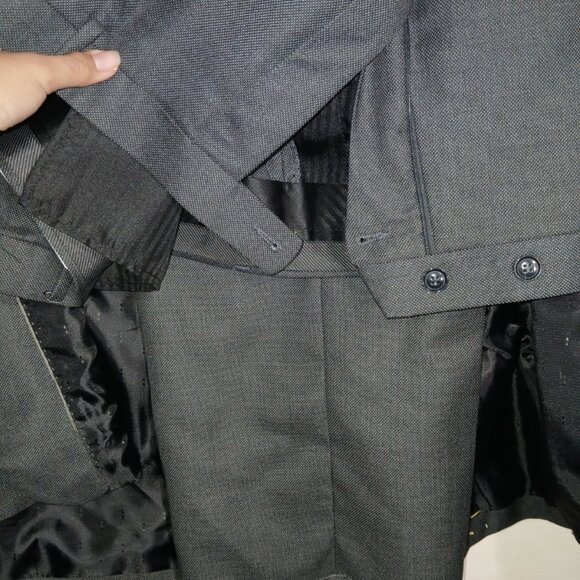 NWT Blair Underwood Black 2-Piece Suit 50L Jacket 45W Pants $169 Retail - Picture 14 of 14